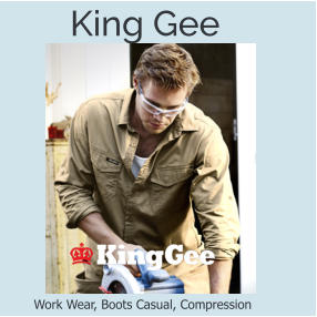 King Gee Work Wear, Boots Casual, Compression