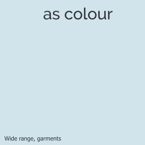 as colour Wide range, garments